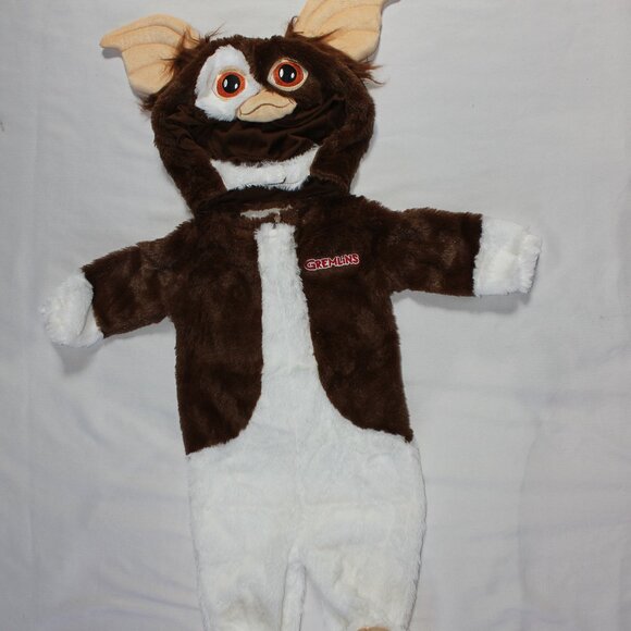 Gremlins Costume - Gizmo Infant 6- 12 Months Halloween 2 Pieces Soft And Furry - Picture 2 of 12